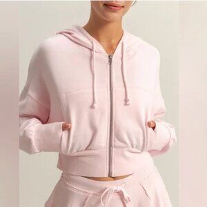 Double Zero Pink 2-Piece Sweatsuit, size Medium